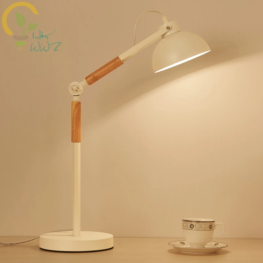 Современный светильник для спальни с регулировкой на 180 градусов настольная