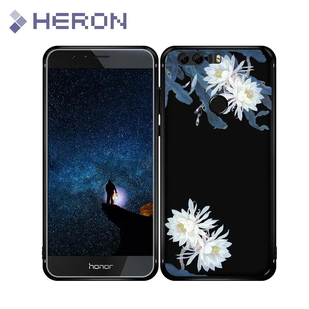 New Super UltraThin TPU Mate Silicon black Soft Phone hot Case For Huawei Honor 8 9 i Lite V9 V10 beautiful Shell Back Cover Bag |