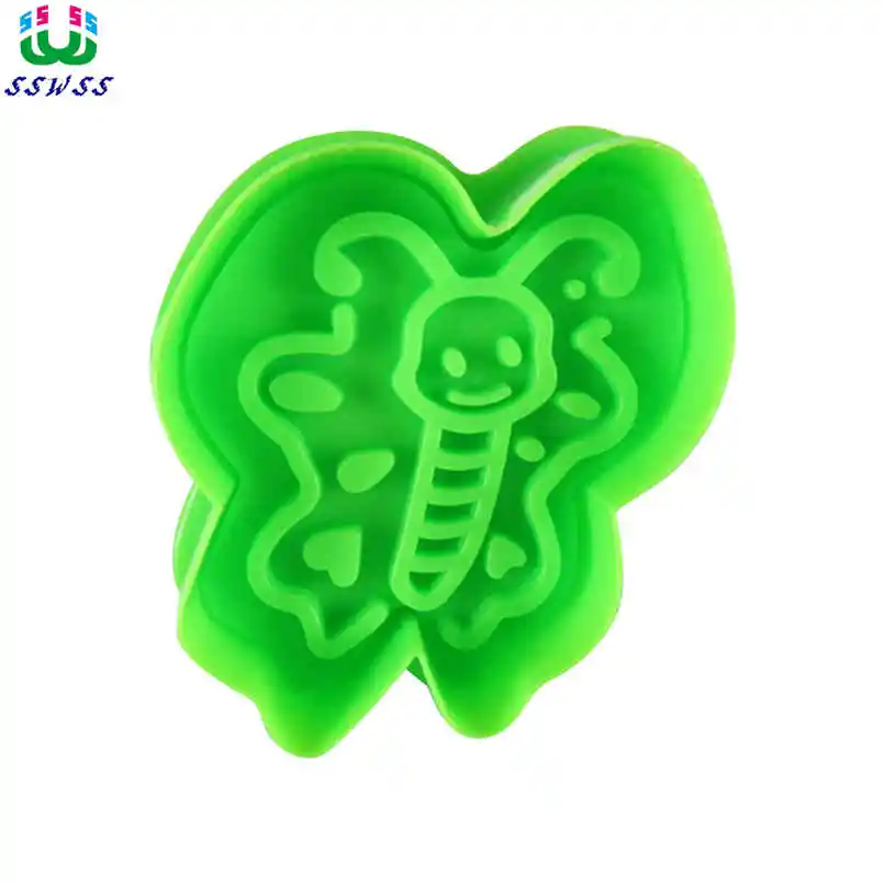 Формы для рисования летающих бабочек пластиковые фотоинструменты торта