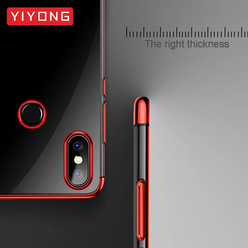 For Xiaomi Mi A2 Case Slim TPU YIYONG Silicone Back Cover Lite Ultra thin Soft Xiomi MiA2 |