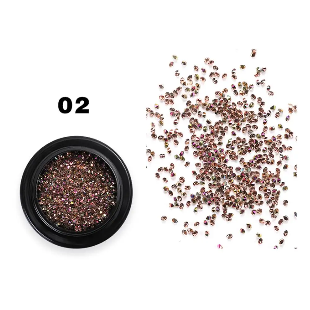 9 коробок/набор кристаллы для украшения ногтей|Стразы и украшения| |