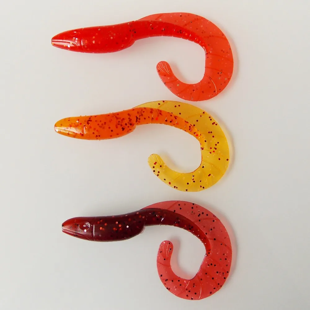 

ESFISHING Carp Fishing Lures Soft Bait Dragon Hog 90mm 4.6g 10pcs Lifelike Artificial Bait Iscas Pesca Wobblers Fishing Talck