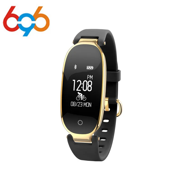 696 S3 Bluetooth водонепроницаемые Смарт часы модные женские с монитором сердечного