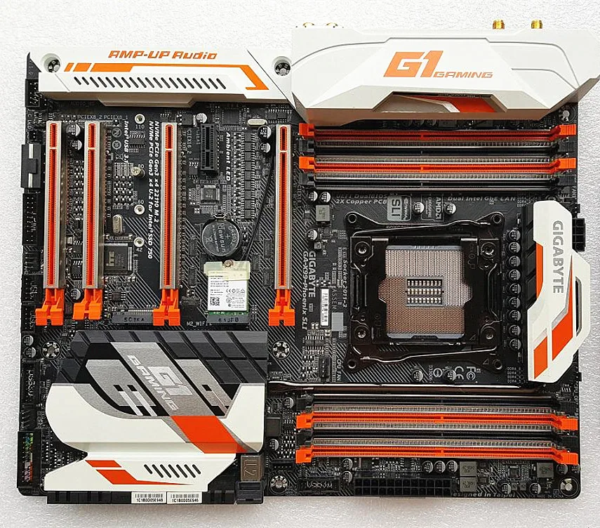 Для Gigabyte GA-X99-PHOENIX SLI оригинальная б/у материнская плата X99-PHOENIX X99 Socket LGA 2011 V3 DDR4 USB3.0