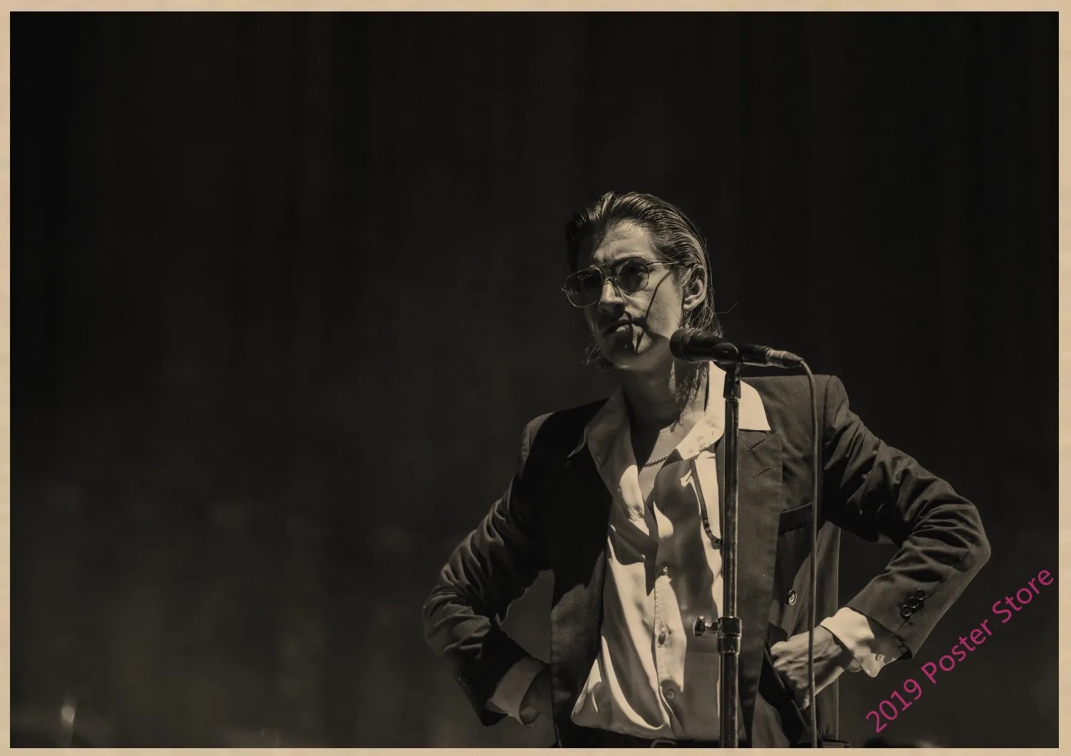 Rock band Arctic Monkeys Kraft Paper Posters Wall Home Bar Posters Home Decor Gift 03