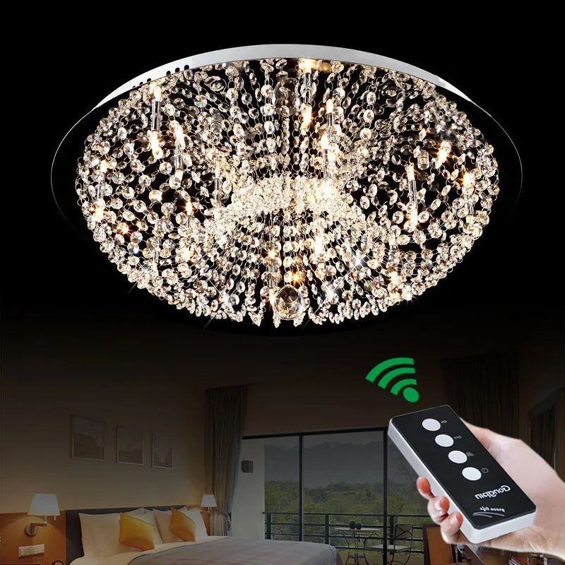 Простой и современный G4 LED дистанционный круговой креативный теплый светильник