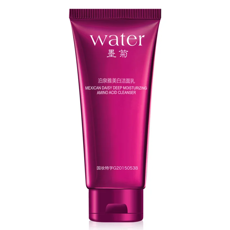 

BIOAQUA Whitening Facial Cleanser Face Care Acid Cleanser Cleansing Oils Acne remover Blackhead Skin Care Lotion 100g