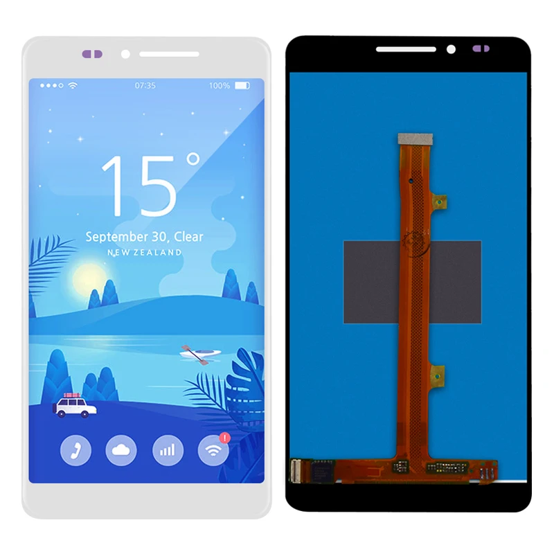 Для Huawei Mate 7 MT7 TL10 TL00 UL00 MT ЖК дисплей панель + сенсорный экран дигитайзер стекло в