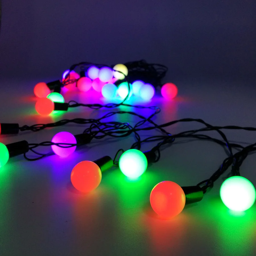 5M 28 LED Blubs String Lights Plug Powered Starry DIY Christmas For festival Wedding Party Decorasion | Освещение