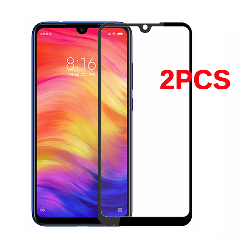 2 шт. для Xiaomi Redmi Note 7 Закаленное стекло Защитная пленка Red mi Note7 Pro защита экрана