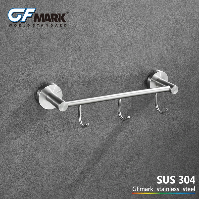 Настенный крючок GFmark SUS304 аксессуары для ванной комнаты из нержавеющей стали