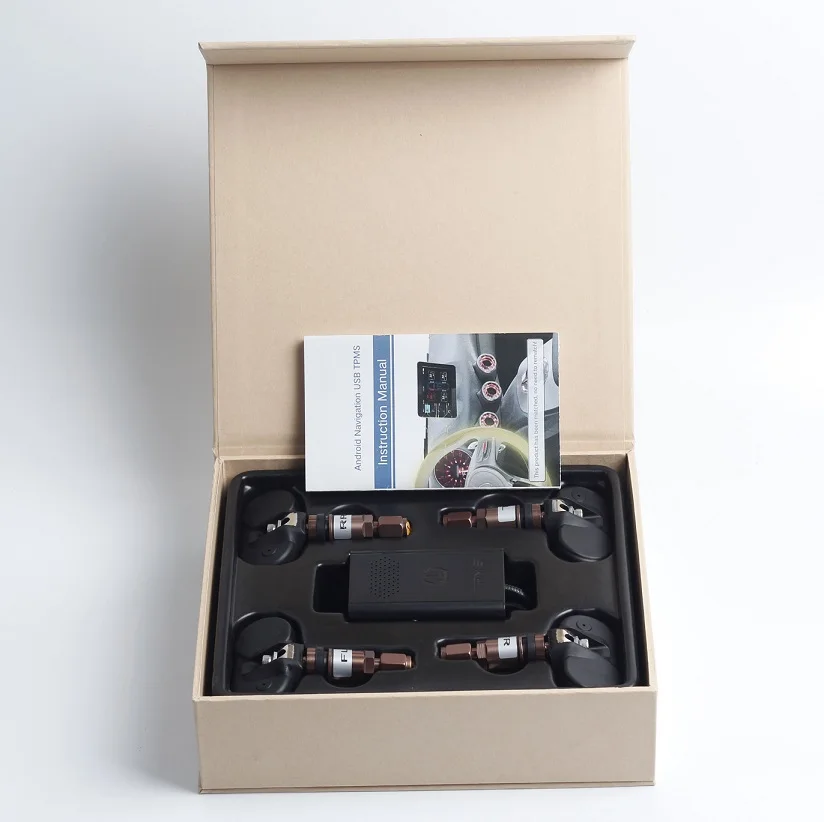 Авто Android навигация USB TPMS с внутренним датчики в режиме реального времени