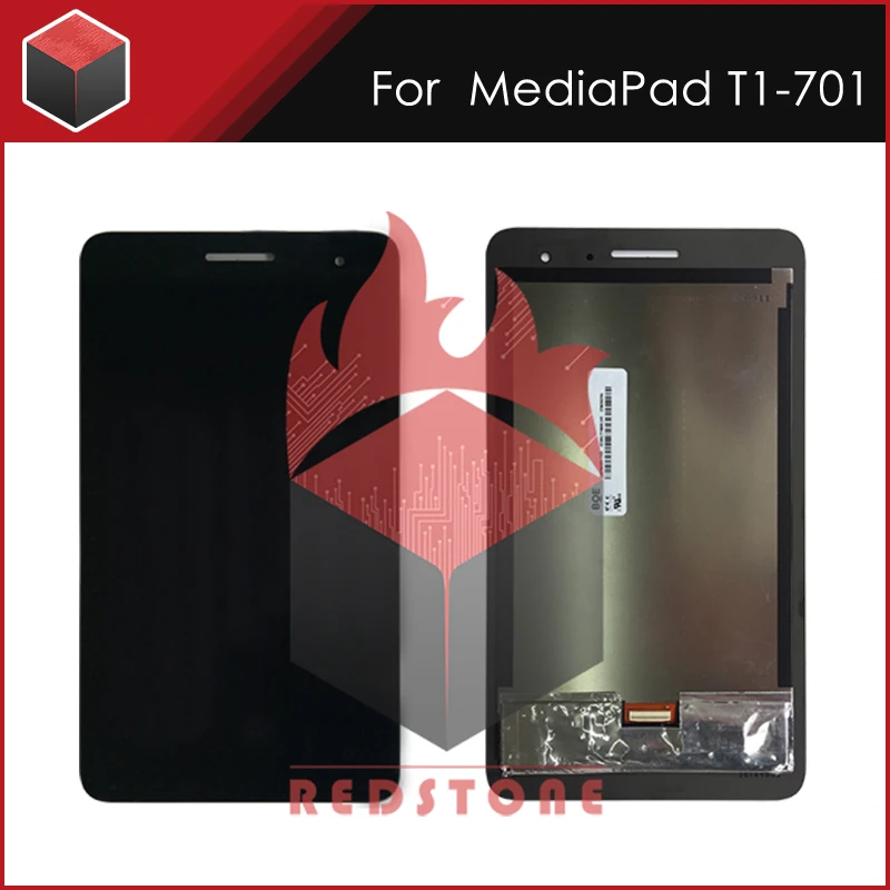 LCD display Glass Panel Touch Digitizer Screen Assembly Replacement Parts For Huawei MediaPad T1-823L T1-821W T1-821L T1-821 | Компьютеры