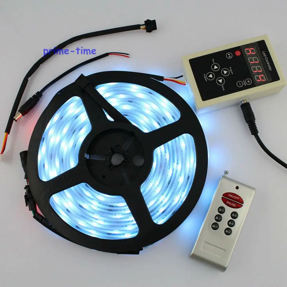Водонепроницаемая светодиодная лента 5 м DC 12 В LPD6803 IC 5050 SMD 30 светодиодный/M150 LED s IP67