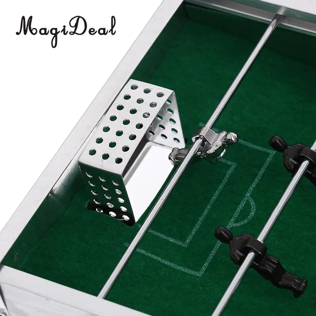 MagiDeal,, мини настольный футбол, футбол, игра для настольного футбола, настольный Спорт для забавного досуга в помещении, развлечения для детей, подарки зеленого цвета