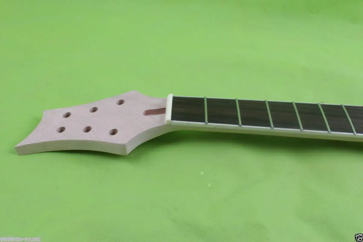 Электрогитара для шеи из твердой древесины 1 шт. 24 лада 25 &quot# P02|24 fret|electric guitar neckguitar