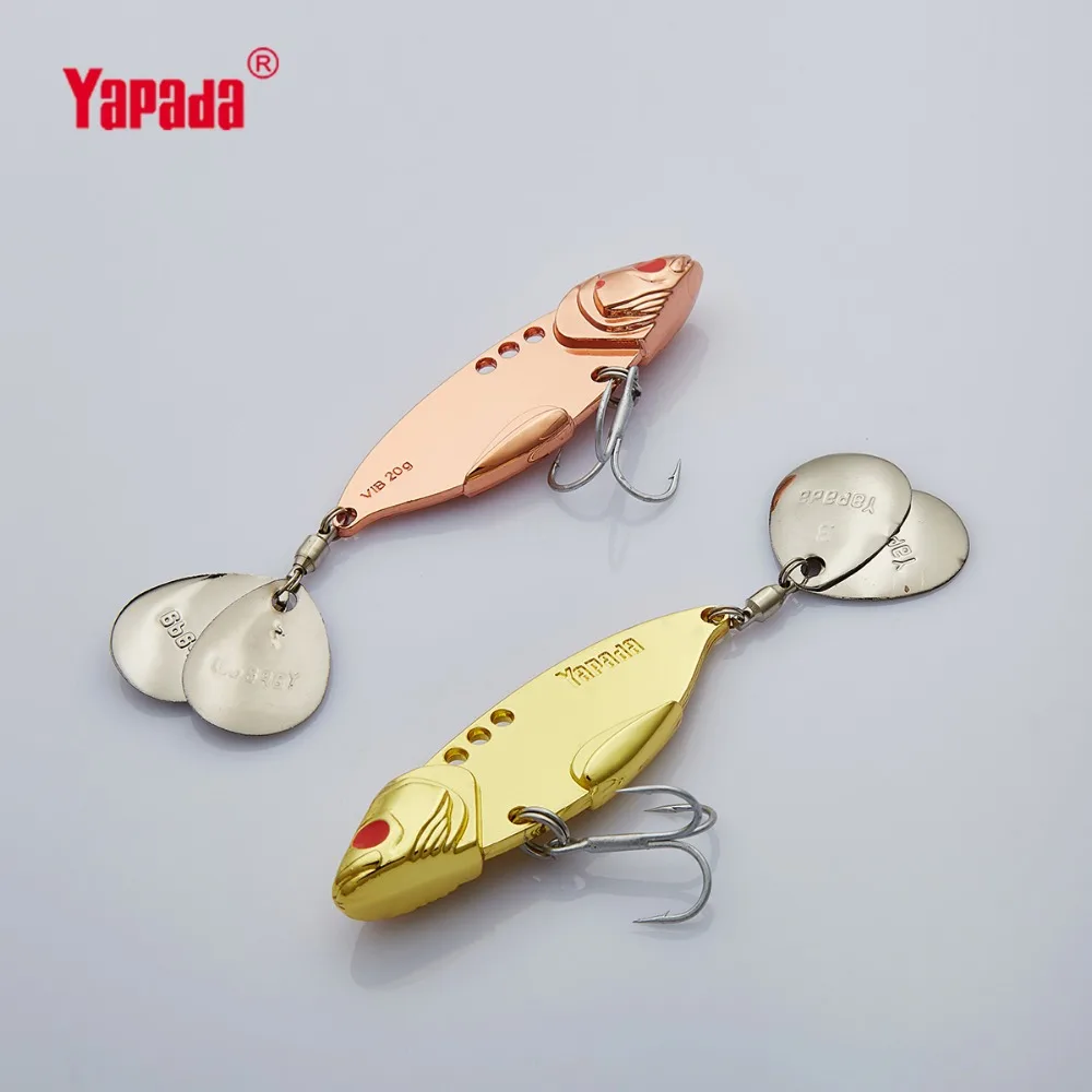 Металлическая рыболовная приманка YAPADA VIB 304 10 г/15 г/20 г/25 г тройной крючок +