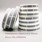 Маленькая Посеребренная наградная карта, покрытая скретч-пленкой, стикер для паролей наклейки с покрытием