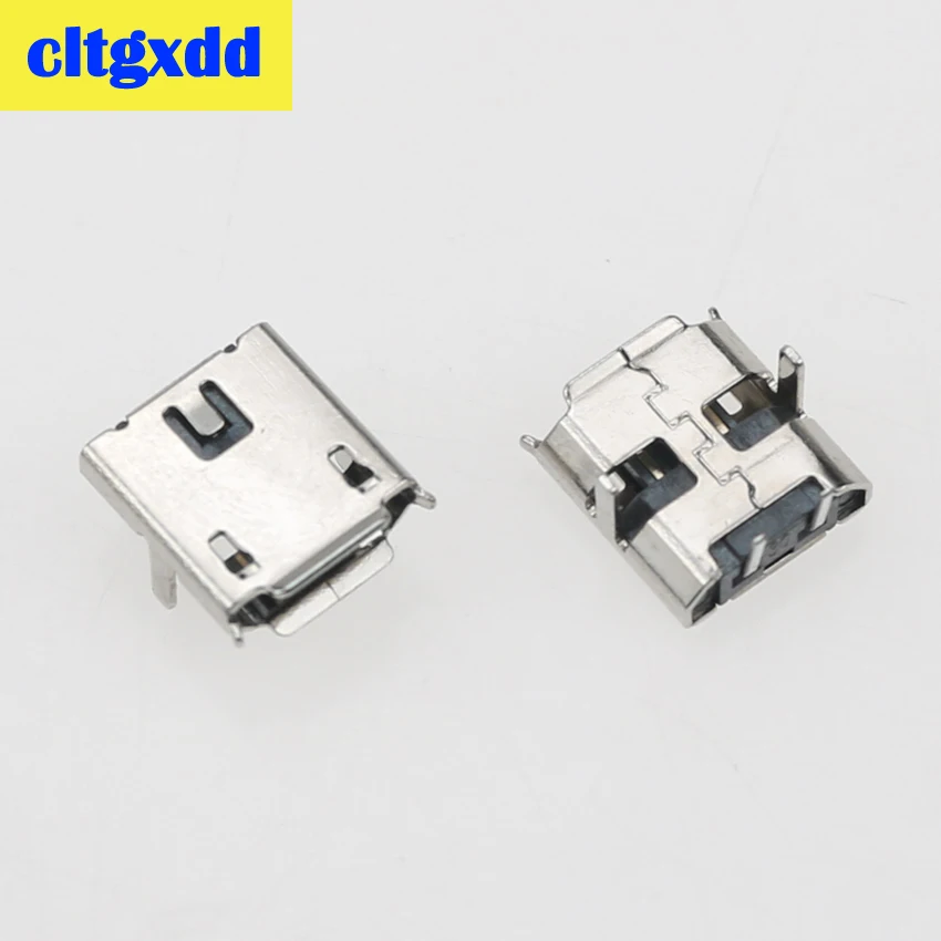 Cltgxdd 10 шт. USB 90 Степень погружения 2 Pin Micro разъем Jack Tail Plug Mini Sockect клеммы зарядного