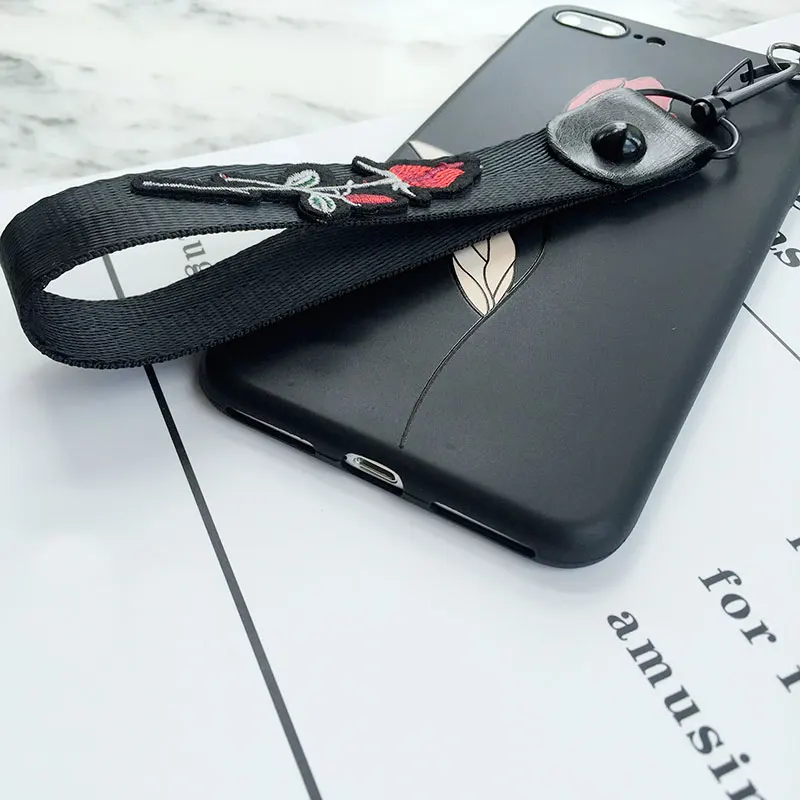 Boucho модные чехлы с цветочным принтом для iphone X XS чехол MAX XR мягкий. Чехол телефона 6