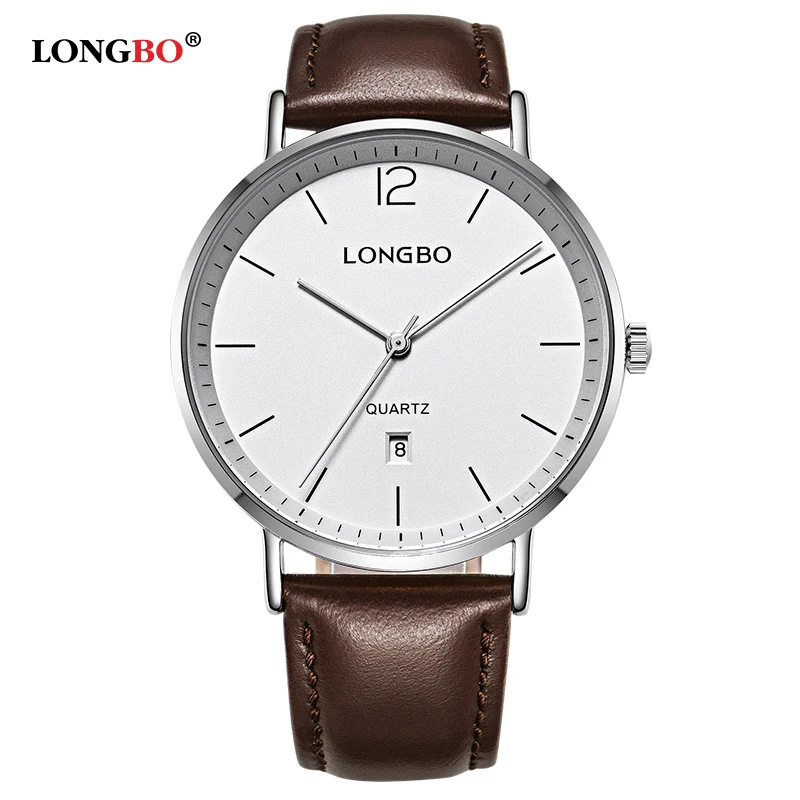 LONGBO 2017 Роскошные Короткие простые дизайнерские Аналоговые мужские и женские