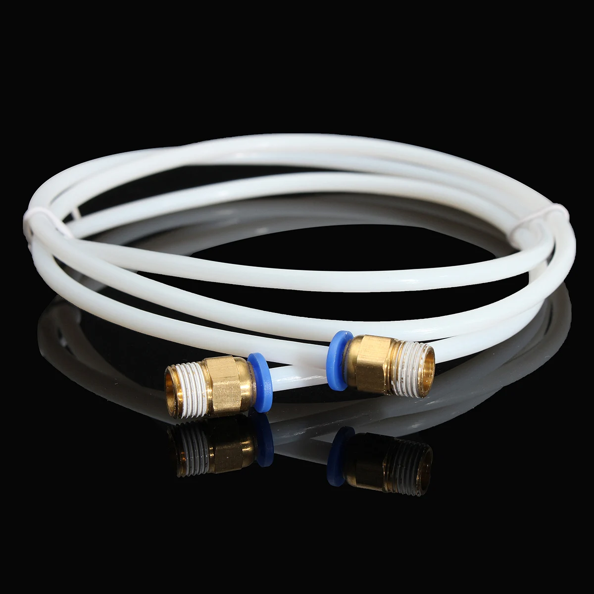 GEEETECH 1 метр PTFE направляющая трубка с соплом для 3D принтера 75 мм нить принтер белая