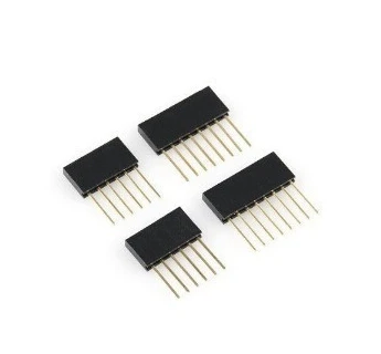 40 шт. = 20 X 8Pin + 6Pin Штабелируемый женский щит заголовок высокий укладочная игла