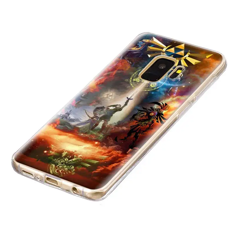 Из игры «Легенда о Зельде силиконовые чехлы для samsung Galaxy A10 A30 A40 A50 A70 A6 A7 A8+ A9 M30 M50 мягкий термополиуретановый чехол для мобильного телефона чехлы