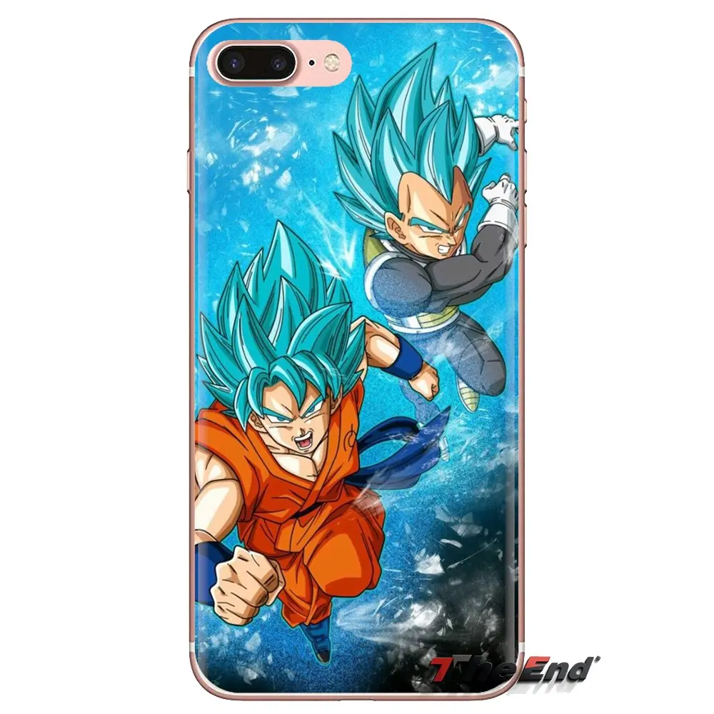 dragon ball z super saiyan goku Vegeta Phone Skin Case For Samsung Galaxy S3 S4 S5 Mini S6 S7 Edge S8 S9 S10 Plus Note 3 4 5 8 9 |