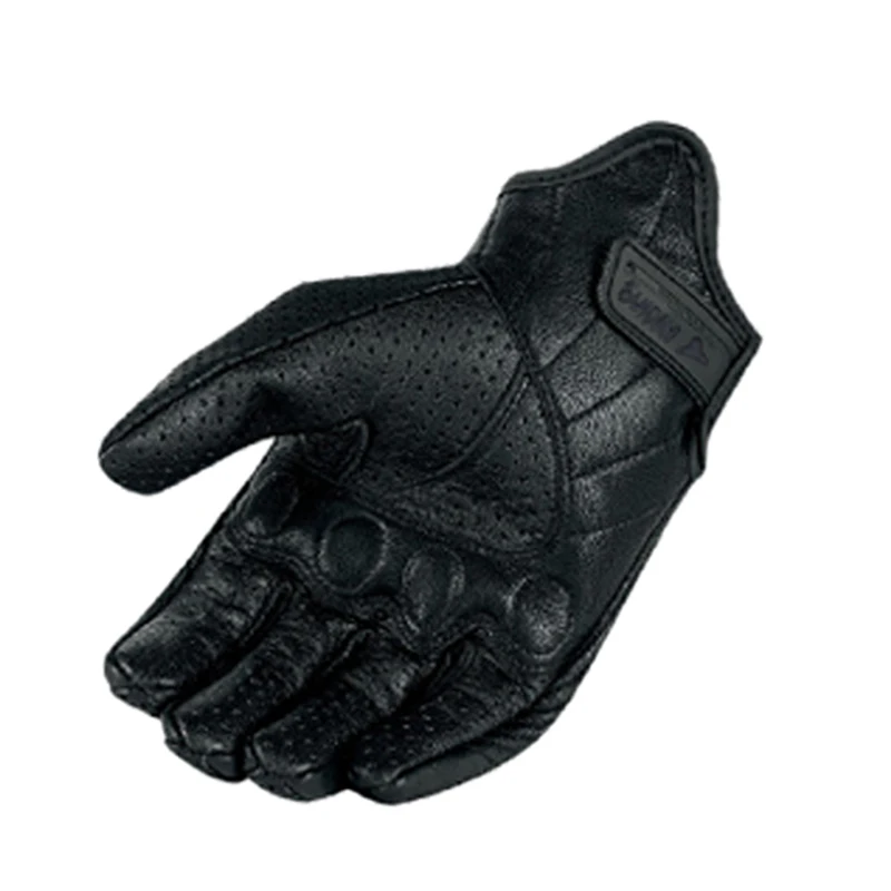 Retro Pursuit Perforated Motorcycle Gloves Motorbike Riding Protective Gears Real Leather Motocross | Автомобили и мотоциклы