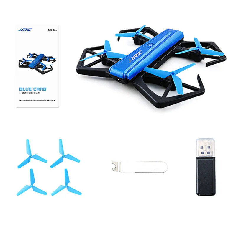 JJRC H43WH мини складной селфи Дрон с Wi Fi FPV 720P HD камера RC дроны Дистанционное