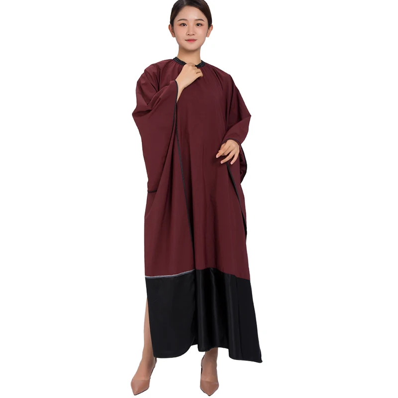 5pcs brown 5 шт./лот, напечатайте ваш логотип, 3 цвета, размер XL, накидка для волос, Парикмахерская накидка для взрослых, накидка для стрижки волос для профессионального салона - Цвет: 5pcs brown