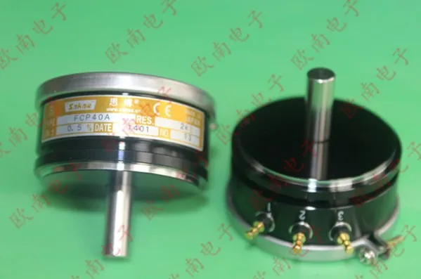 

[VK] ORIGINAL sakae FCP40A conductive plastic potentiometer 1K 2K 5K 10K SWITCH