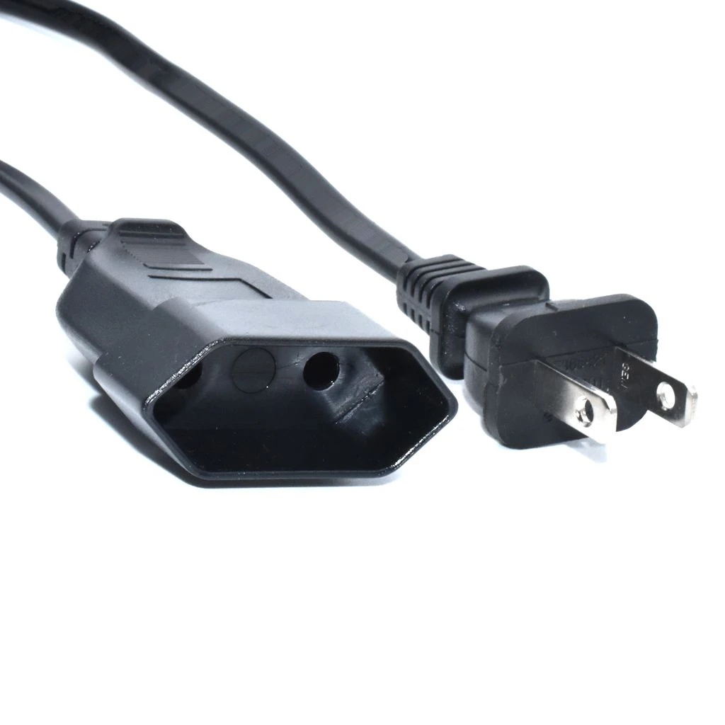 2 зубчатый Удлинительный шнур питания переменного тока в европейскую и