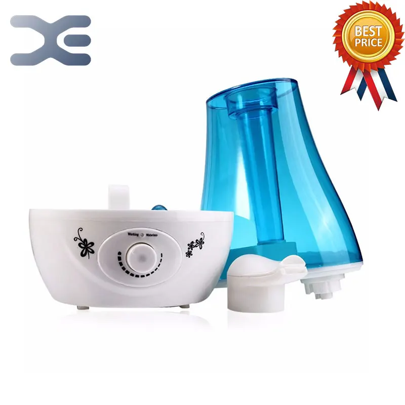 Домашний мини увлажнитель воздуха двойной распылитель 3 л большая емкость со