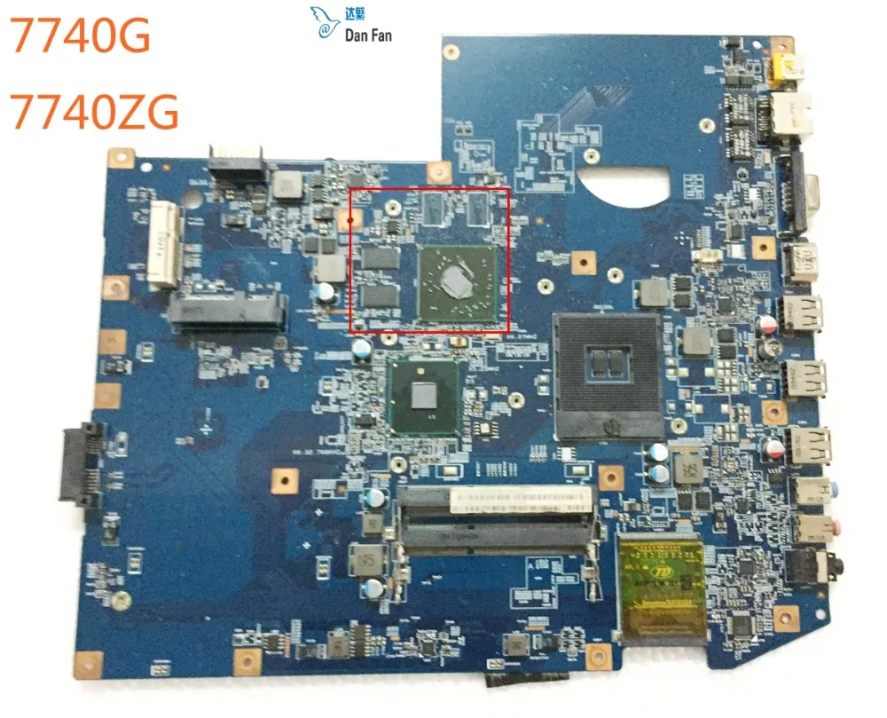 

MBPNX01001 JV70-CP For ACER Aspire 7740G 7740ZG Laptop Motherboard 09293-1 48.4GC01.011 Mainboard 100%tested fully work