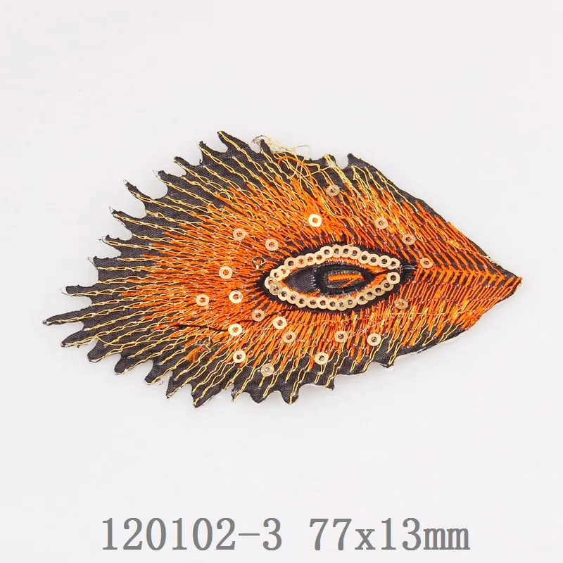 1 шт. ткань павлин перо аппликация Одежда Вышивка патч наклейка железо на ШИТЬЕ