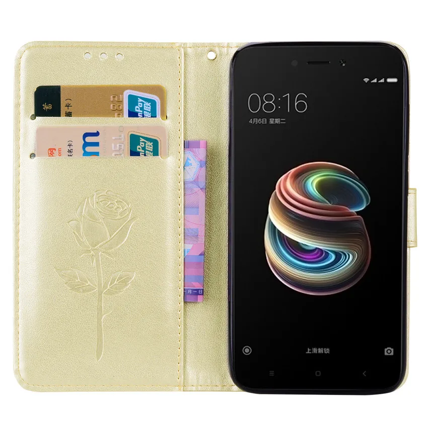 Кожаный чехол с откидной крышкой для Xiaomi Redmi 5A 5 A телефона Redmi5A роскошный кошелек