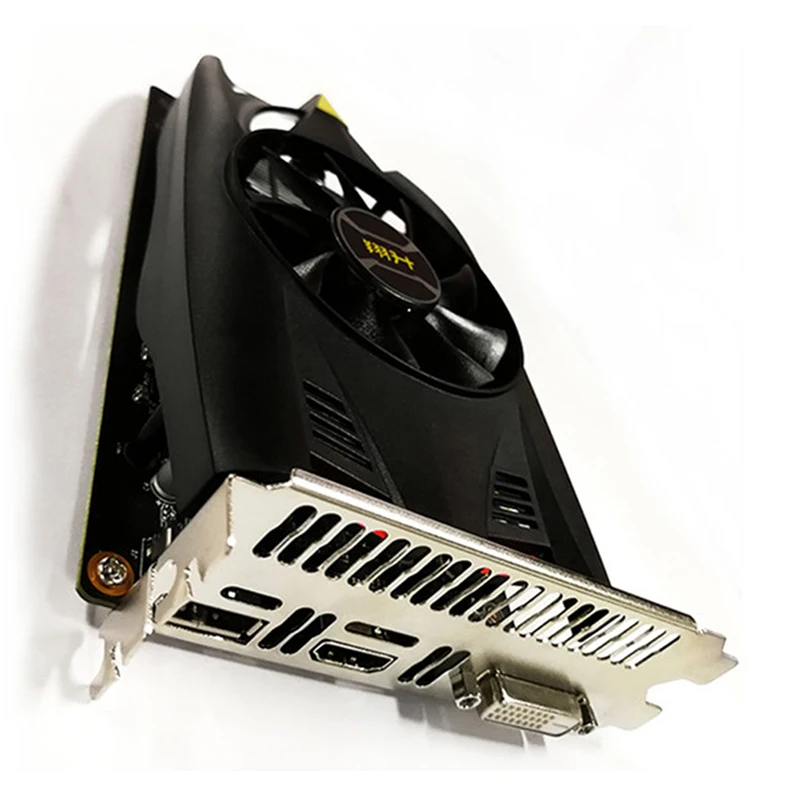 ASL GTX1050 Ti Skynet 4 ГБ D5 Графика карты 128bit 7008 мГц GDDR5 HDMI + DVI CUDA Core768 7680x4320/60 Гц видео карта