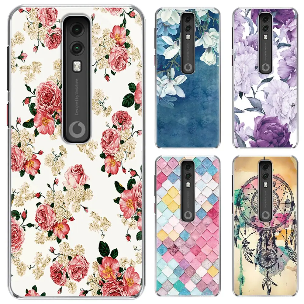 Чехол для телефона Vodafone Smart V10 с рисунком из мультфильма мягкий силиконовый чехол