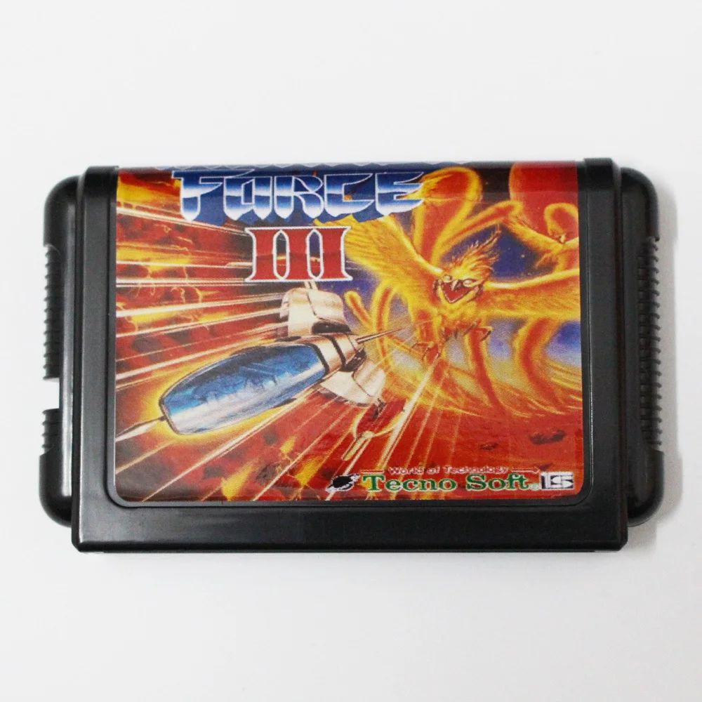 Игра сила грома III 16 бит MD для Sega Mega Drive Genesis|thunder force|16 bitmd game |