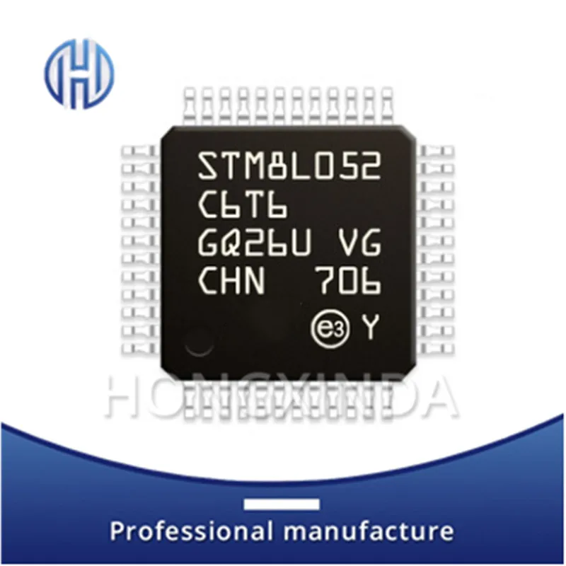 8 битный миниатюрный контроллер мощности STM8L152C6T6 stm82c6 STM8L152 LQFP48 QFP48 1 шт. до 32 КБ флеш