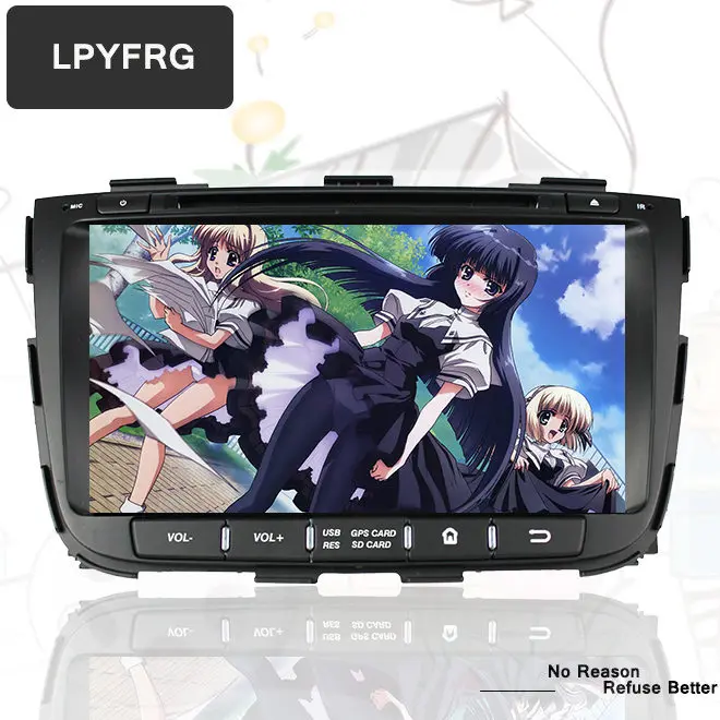 Автомобильный DVD плеер 2DIN android 10 0 1024*600 Octa Core Fit KIA SORENTO 2013 2015 Мультимедиа GPS