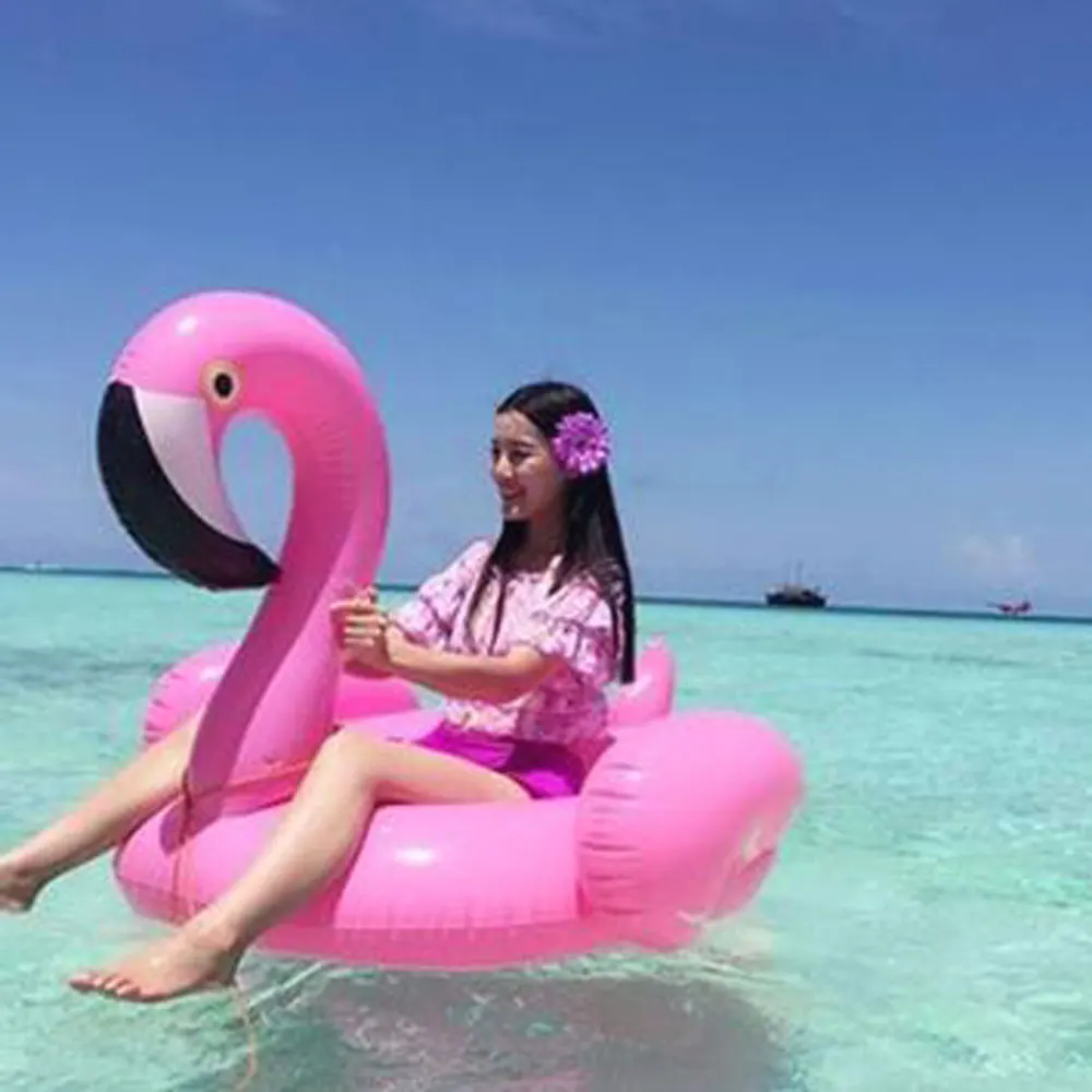 

Inflatable Flamingo Pool Float Circle Air Mattress Swimming Float Inflatable Pool Ring Toys for Adult para piscina Summer Toy