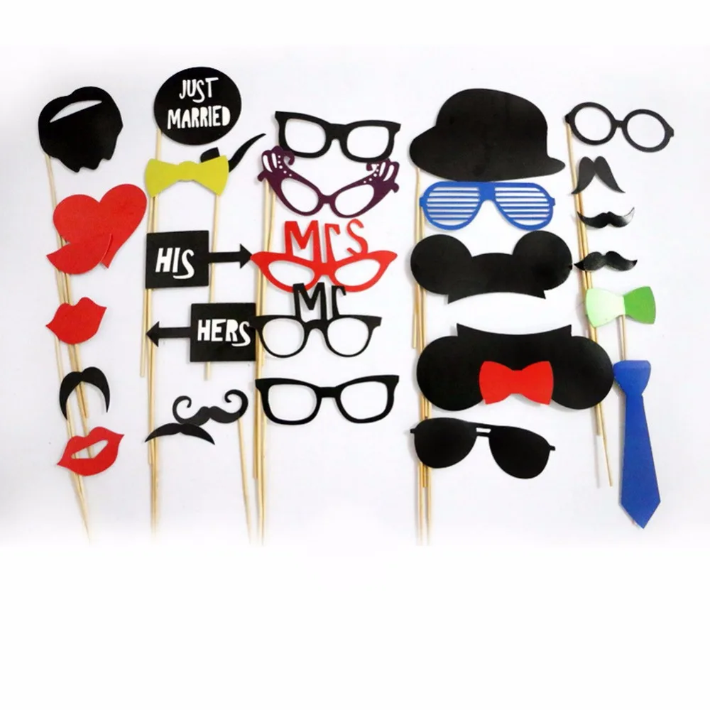 31 шт./компл. фотобудка сделай сам/сделай сам для рождественской фотосъемки новый