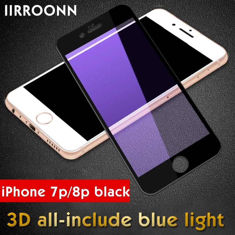 

3Pcs/lot for iphone glass Protective glass iphone Full Cover Tempered Glass for iphone 6 7 8 Screen Protector For iphone 8 Plus