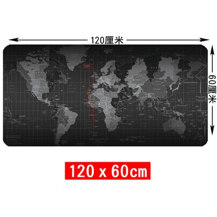 FFFAS моющиеся 120x60 см XXL большой мир коврик для мыши геймер игровые коврики и чехлы коврик офисная настольная Подушка домашний декор Estera ONE PIECE карта - Цвет: 120x60cm