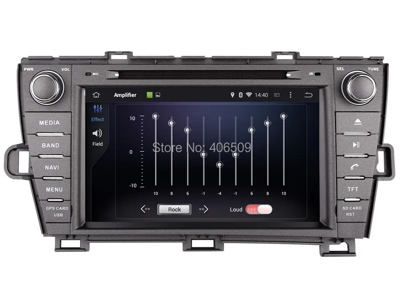 Android 8 0 в тире Автомобильный DVD плеер для Toyota Prius 2009 2010 2011 2012 2013 с GPS навигации радио