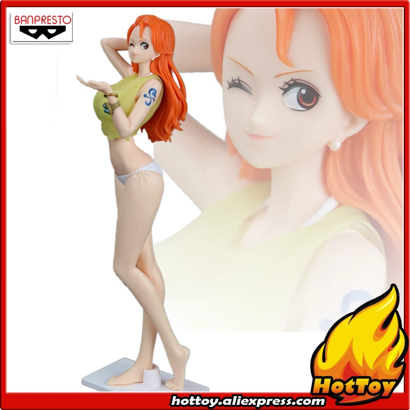 100% Оригинальная фигурка Banpresto CII из коллекции ONE PIECE с изменением цвета NAMI|Игровые