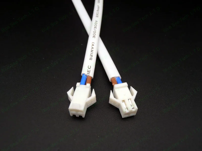 2Pin/way белый 2 54 мм SM 2P штекер с кабелем 12 см для электронной цепи